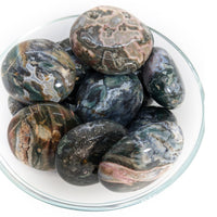 Thumbnail for Cosmic Ocean Jasper Pebble Small (62g) #SK5329