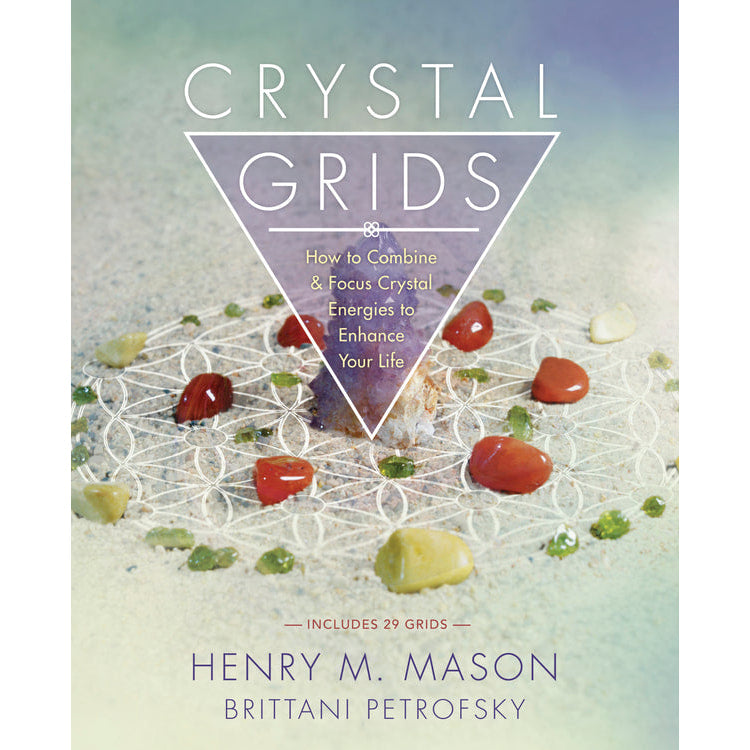 Cover of ’Crystal Girls’ displayed with Crystal Grids Book #LV3542