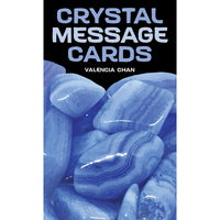 Thumbnail for Crystal Message Cards #Q240 - Blue Elegant Designs for Inspiration and Guidance