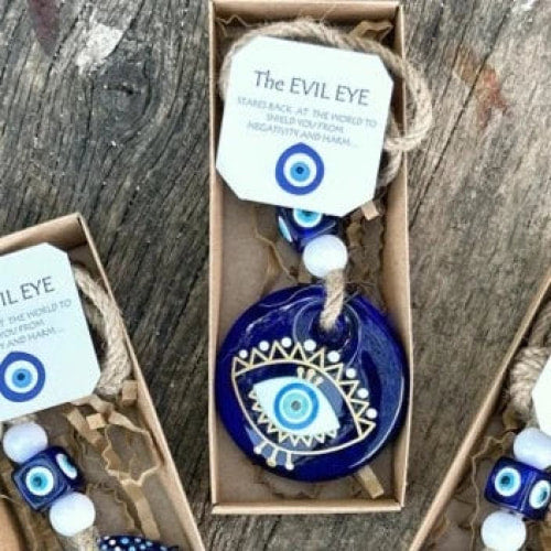 Evil Eye Soap Gift Set in Evil Eye Wall Hangings #Q224 - Unique Protection Decor