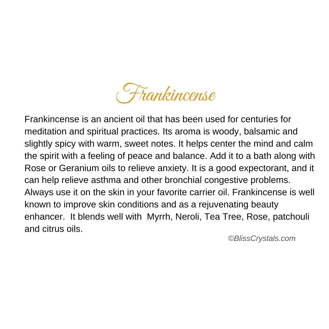 Quote from ’Frankincense Essential Oil Info Card #Q070’