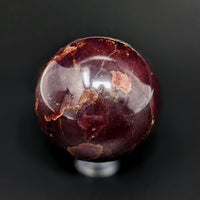 Thumbnail for 1.5 Garnet Sphere + Stand #SK6878 - $59