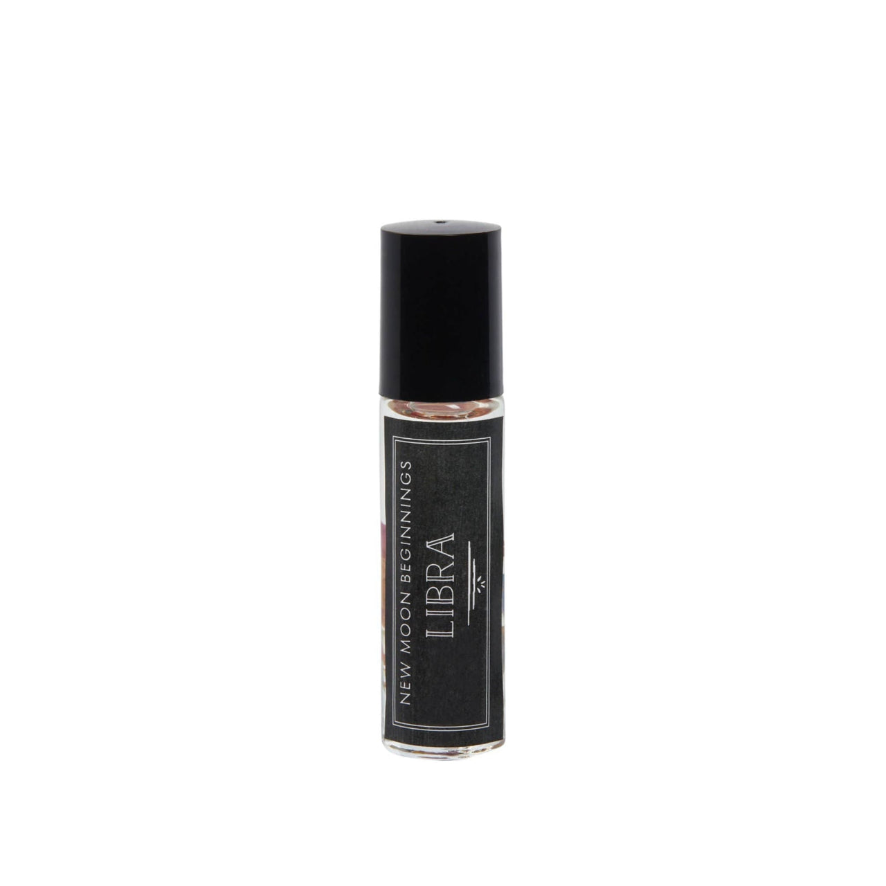 Black bottle of Good Luck lip gloss with organic jojoba oil base, 10ml #LV5480