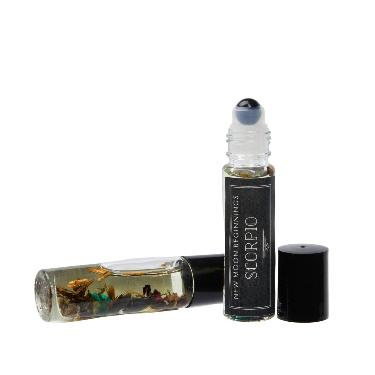 Good Luck: Intention Roll-On Perfume with Organic Jojoba Oil and Crystal Infused 10ml #LV5480