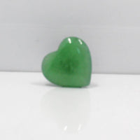 Thumbnail for Green aventurine gemstone heart-shaped jade stone for car vent clip #LV5495