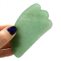 Thumbnail for Green Aventurine GuaSha Massager (75g) #SK5413