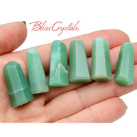 Thumbnail for 1 GREEN AVENTURINE Mini Crystal Tower for Prosperity #BC103