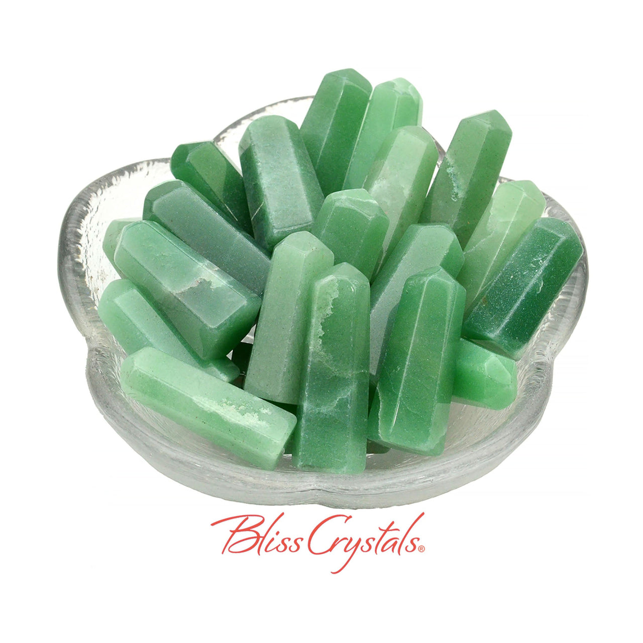 1 GREEN AVENTURINE Mini Crystal Tower for Prosperity #BC103