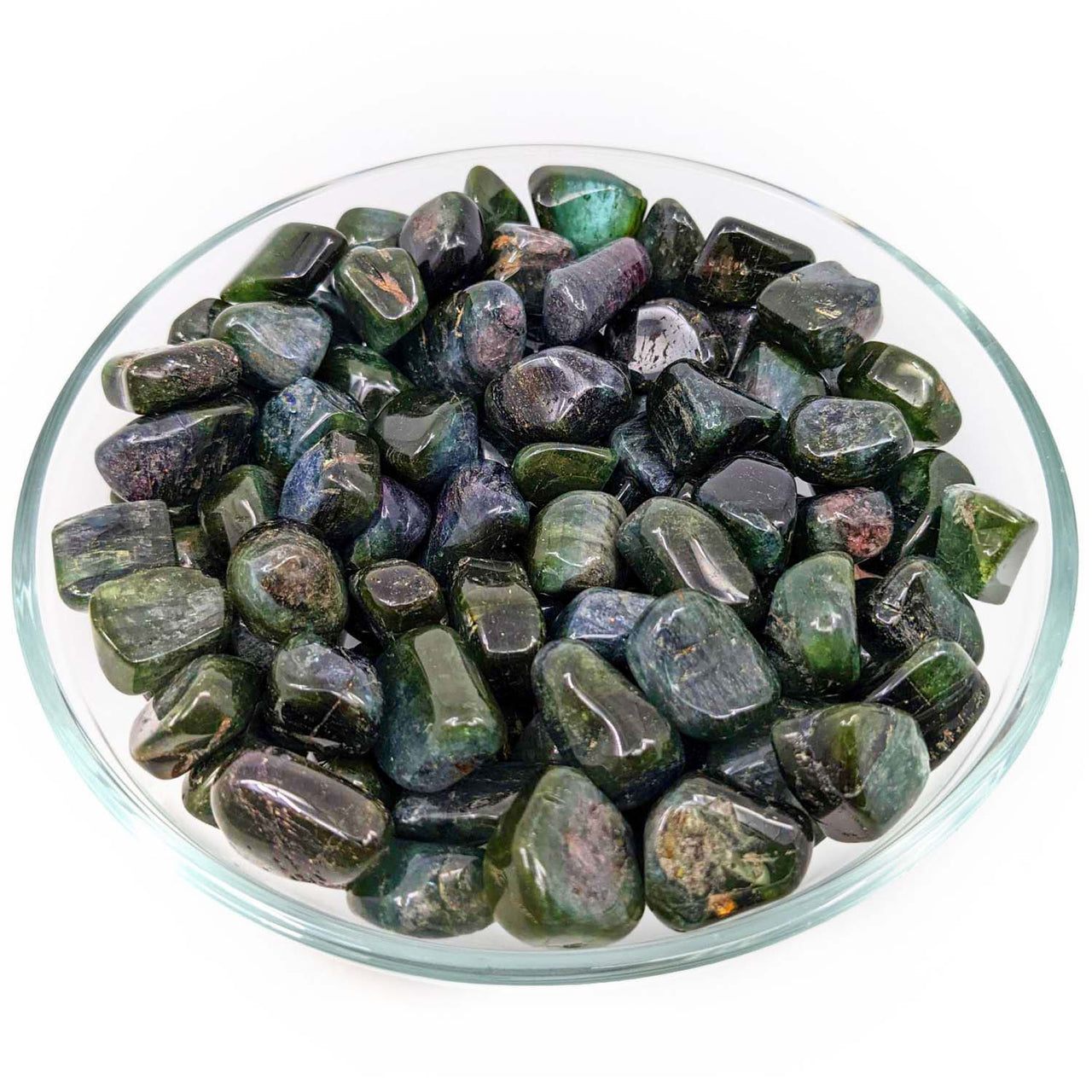 Green and Pink Tourmaline Tumbled Stone Grade A aka Watermelon Tourmaline #SK6818