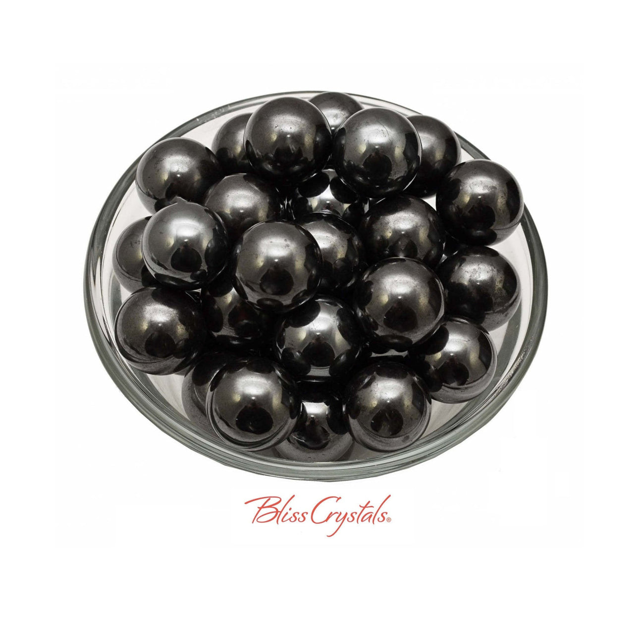 1 HEMATITE 20 mm SPHERE EQ Crystal Stone #HS01