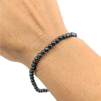 Thumbnail for Hematite Bracelet Choose Size, Style #J258