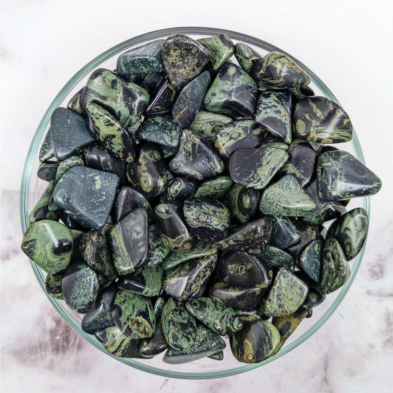 Kambaba Jasper .50 - 1" Tumbled Stone 3 Pack #LV3437