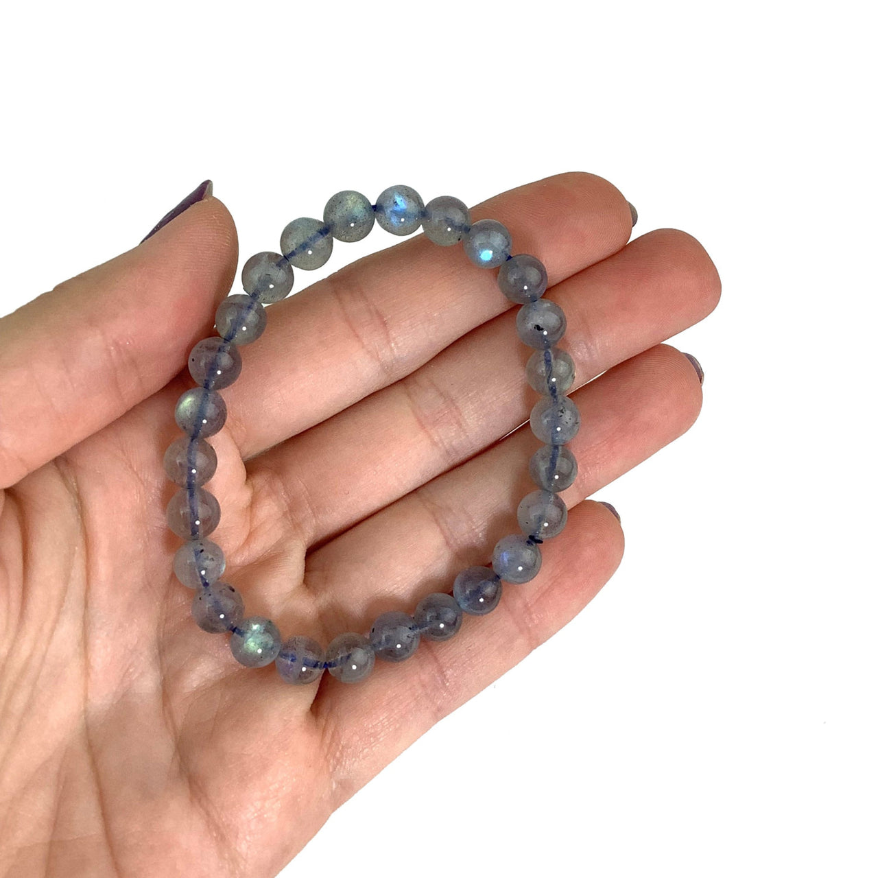 Labradorite Beaded Bracelet (15g) #SK3862