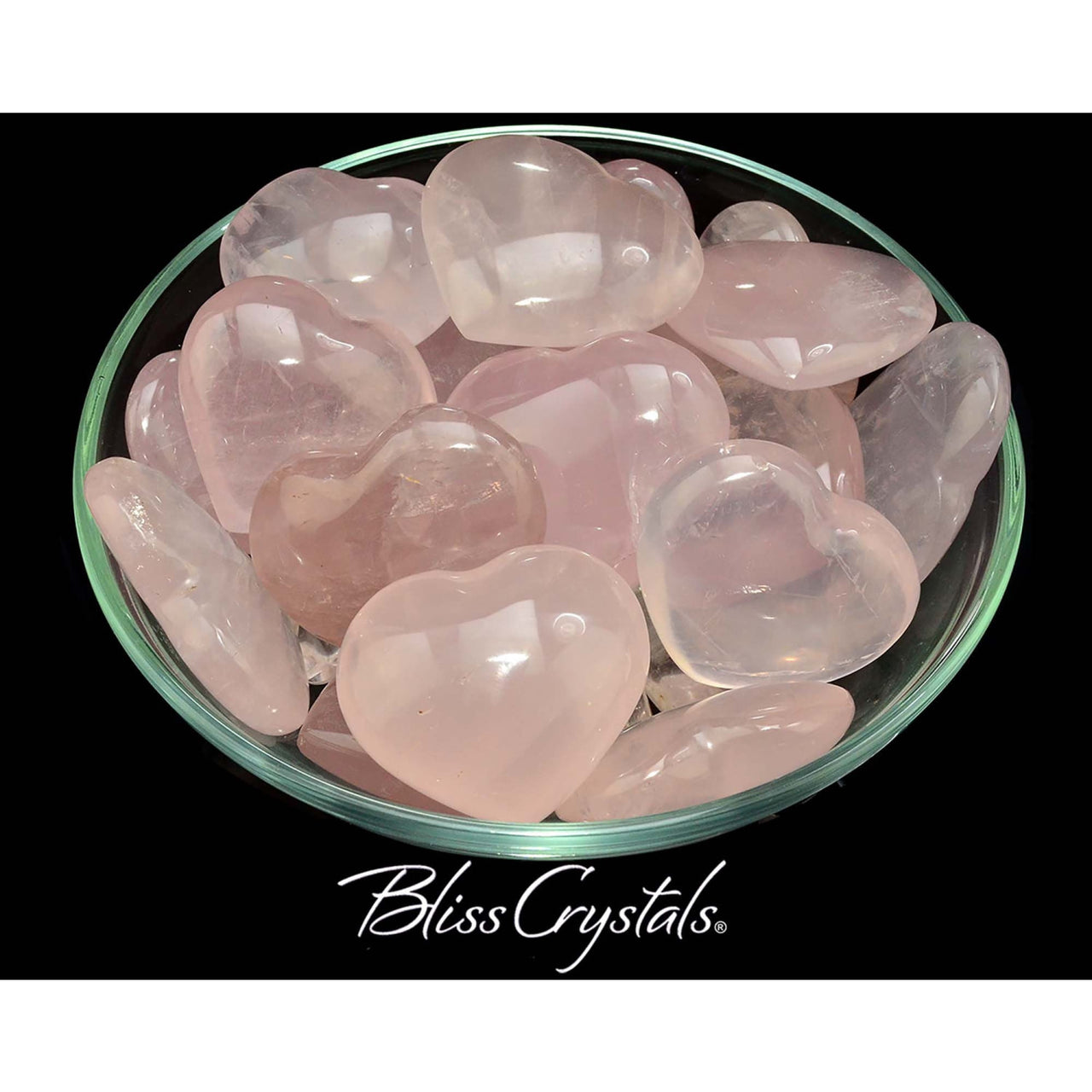 1 Large ROSE QUARTZ Heart Polished Stone for love #RH47