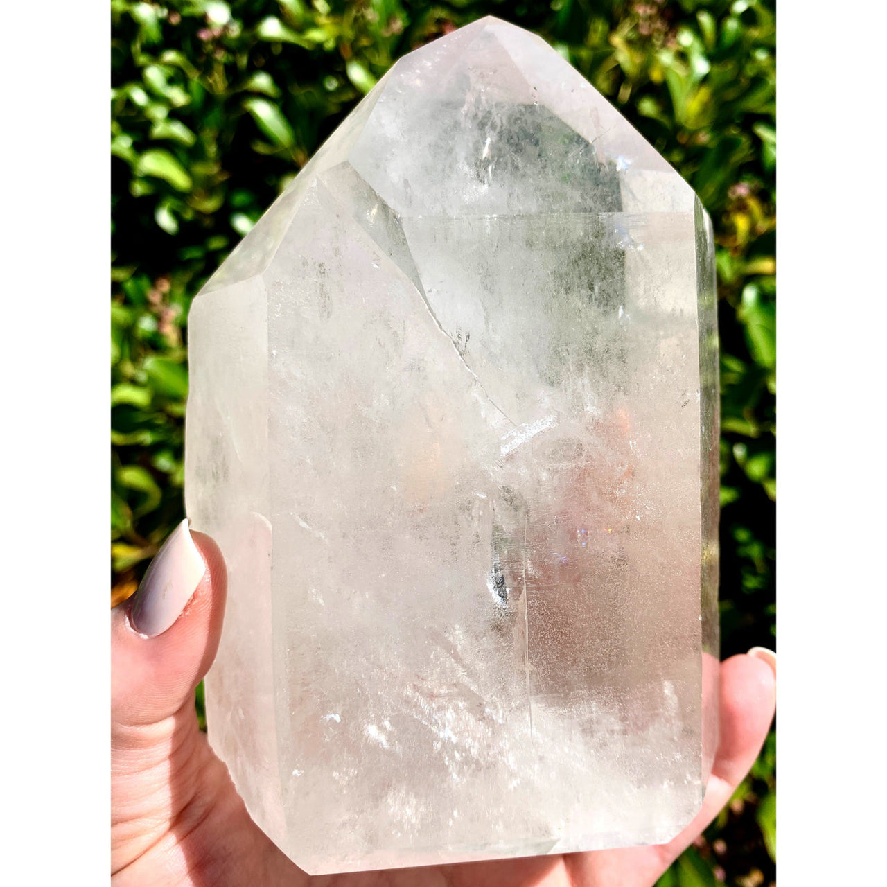 Lemurian Quartz Semi-Polished Generator (5.5” / 1335g) 