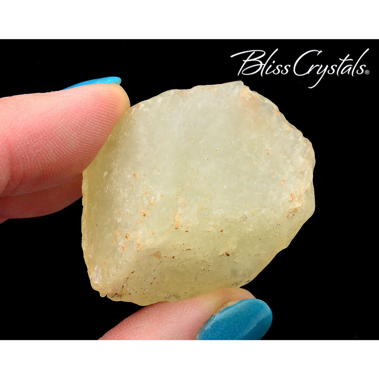 28 gm Genuine LIBYAN DESERT GLASS Rough Stone + Bag #LG10