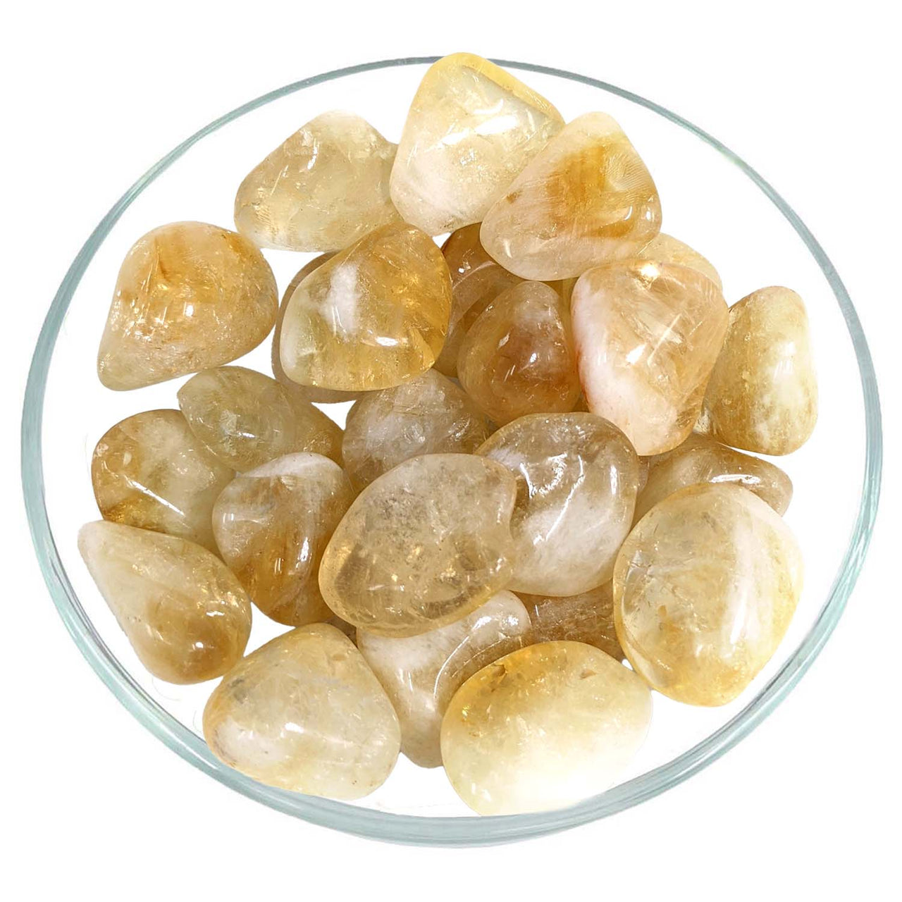 One Citrine Quartz  Tumbled Stone (18-33gm) #SK6770