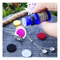 Thumbnail for Gift box featuring Mandala Aromatherapy Essential Oil Diffuser Necklace being used