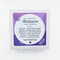 Thumbnail for The Box of Medta in Meditation & Prayer Crystal Companion Set Gift Box #SK6973