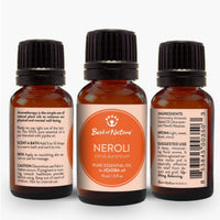 Thumbnail for Neroli essential oil bottles with labels - Neroli Essential Oil Blended with Jojoba by Best of Nature