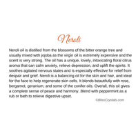 Thumbnail for Quote from the book displayed on Neroli Essential Oil Info Card #Q069