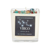 Thumbnail for Peaceful Home vio zodiac sign candle from Crystals & Herb Energy Candles 7.5oz #LV5489