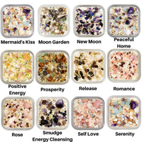 Thumbnail for Peaceful Home: Collection of Crystals for Energy Candles - 7.5oz Soy Handmade #LV5489