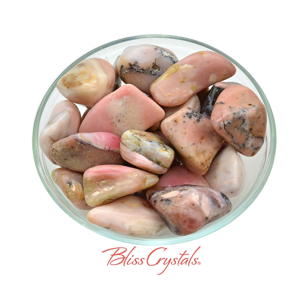 1 XL PINK OPAL Tumbled Stone Healing Crystal and Stone for 