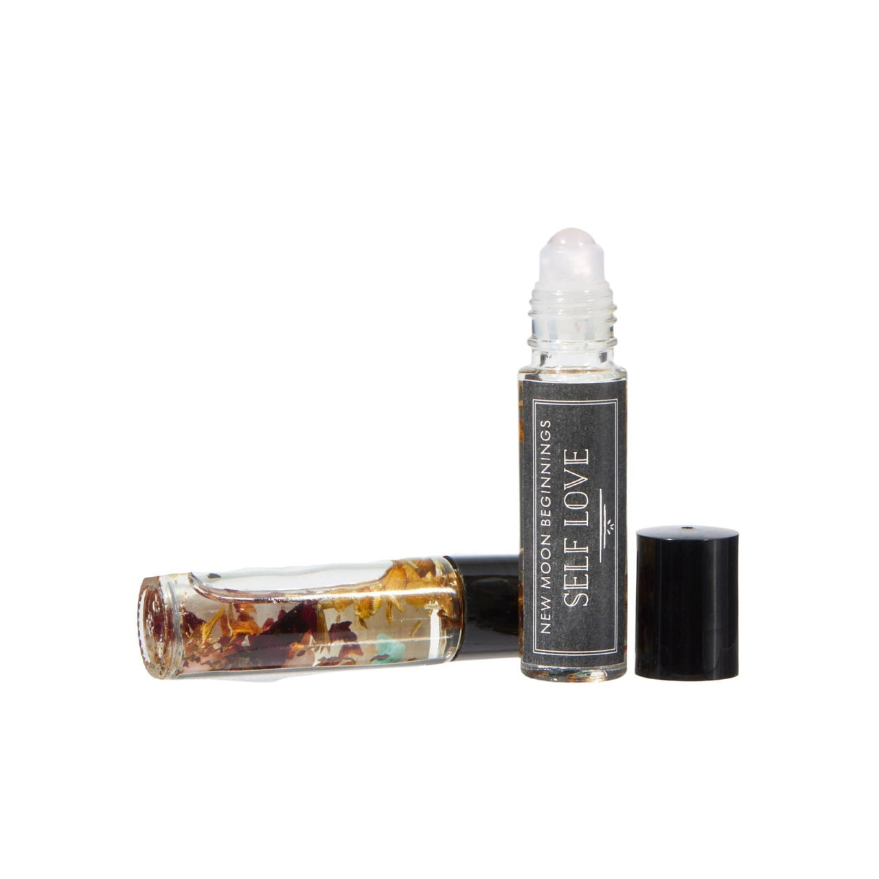 Positive Energy Intention Roll On Perfume with Organic Jojoba Oil Base, 10ml Bottle