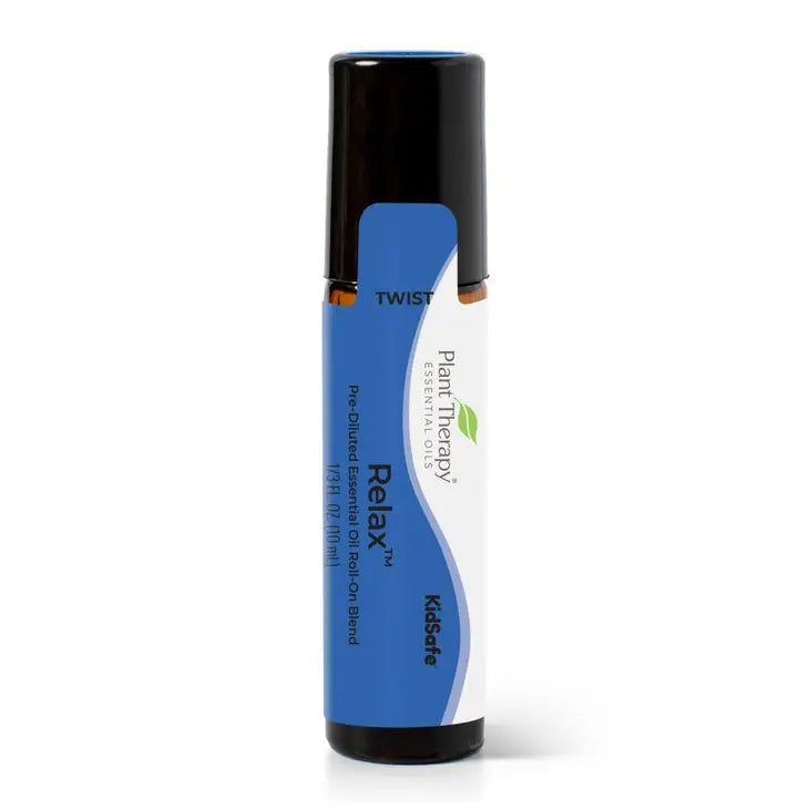 Relax Essential Oil Blend Pre-Diluted Roll-On #LV3566 with Peppermint Essential Oil