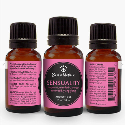 Sensuality Essential Oil Blend for Aromatherapy by Best of Nature #BN56