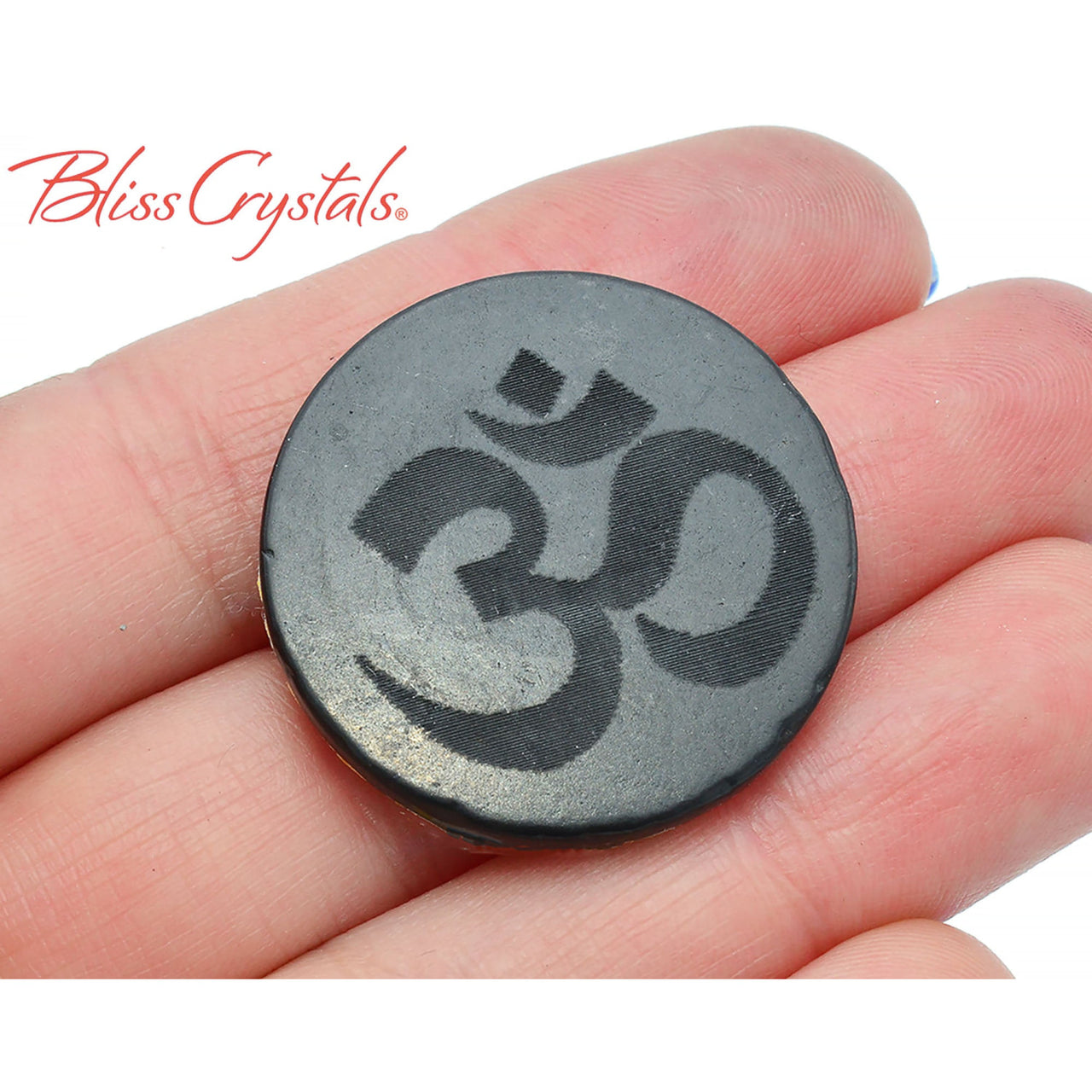 Shungite OM Adhesive Disc for phone for protection from EMF 