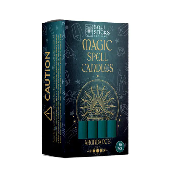 Soul Sticks Magic Spell Chime Ritual Candles 20pc kit for powerful magic spells and rituals