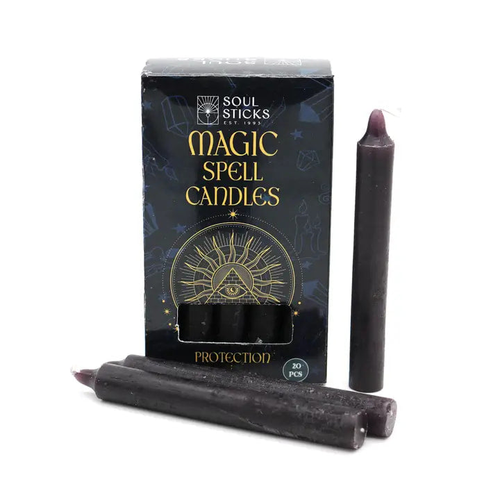 Soul Sticks Magic Spell Chime Ritual Candles 20pc in a box, perfect for mystical ceremonies