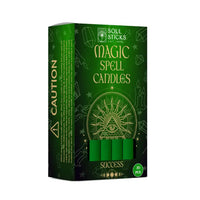 Thumbnail for Box of Soul Sticks Magic Spell Chime Ritual Candles 20pc #Q351 displayed