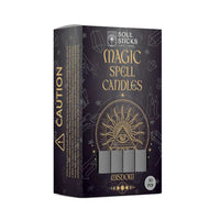 Thumbnail for Soul Sticks Magic Spell Chime Ritual Candles 20pc #Q351 in a spellbinding box display