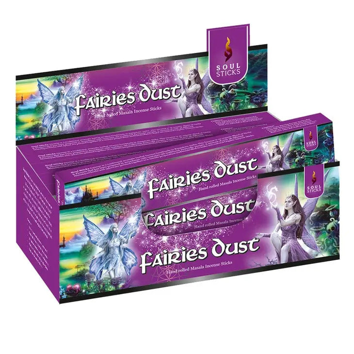 Soul Sticks Natural Incense #Q350 with ’fairies out fairy toothpass’ display