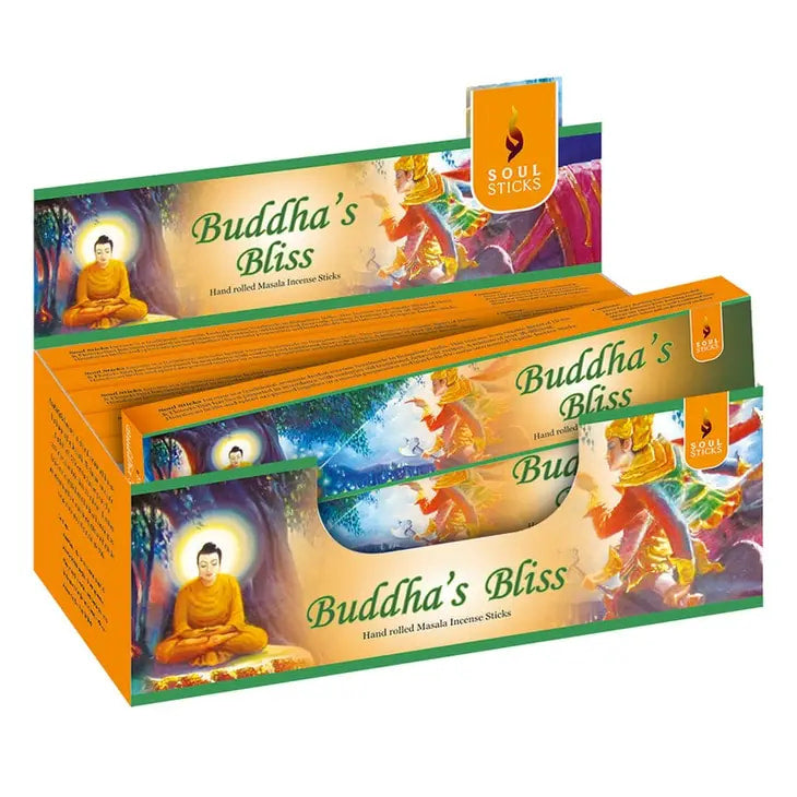 Soul Sticks Natural Incense Sticks #Q350 - Buddha’s Bliss aroma for tranquility