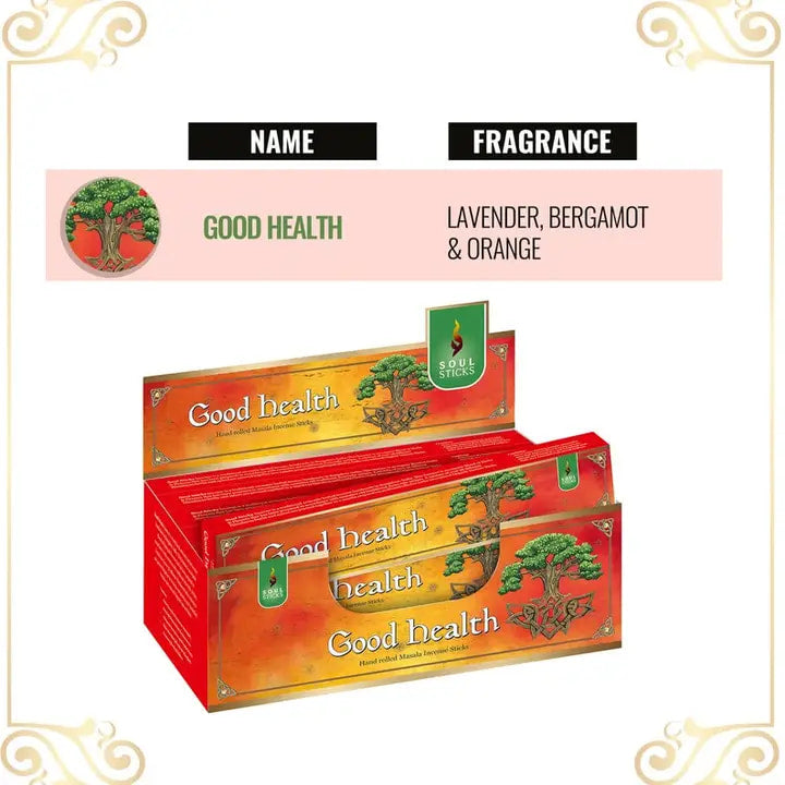 Natural goji herbal incense from Soul Sticks: Promoting good health with incense sticks