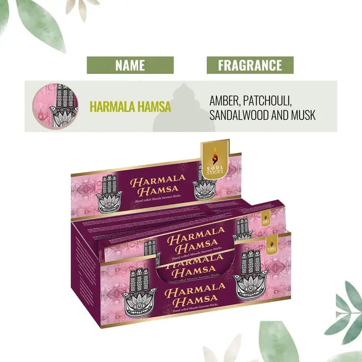 Packaging design for new Hama Hama Soap displayed in Soul Sticks Natural Incense Stick #Q350