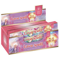 Thumbnail for Close up of Soul Sticks Natural Incense Stick #Q350: two boxes of love spell incense