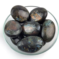 Thumbnail for Madagascar Spectralite Labradorite Palm Small #SK1369