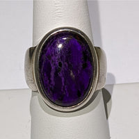 Thumbnail for Sugilite Ring #J803 featuring a stunning purple stone