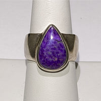 Thumbnail for Elegant Sugilite Ring #J803 featuring a stunning purple stone centerpiece