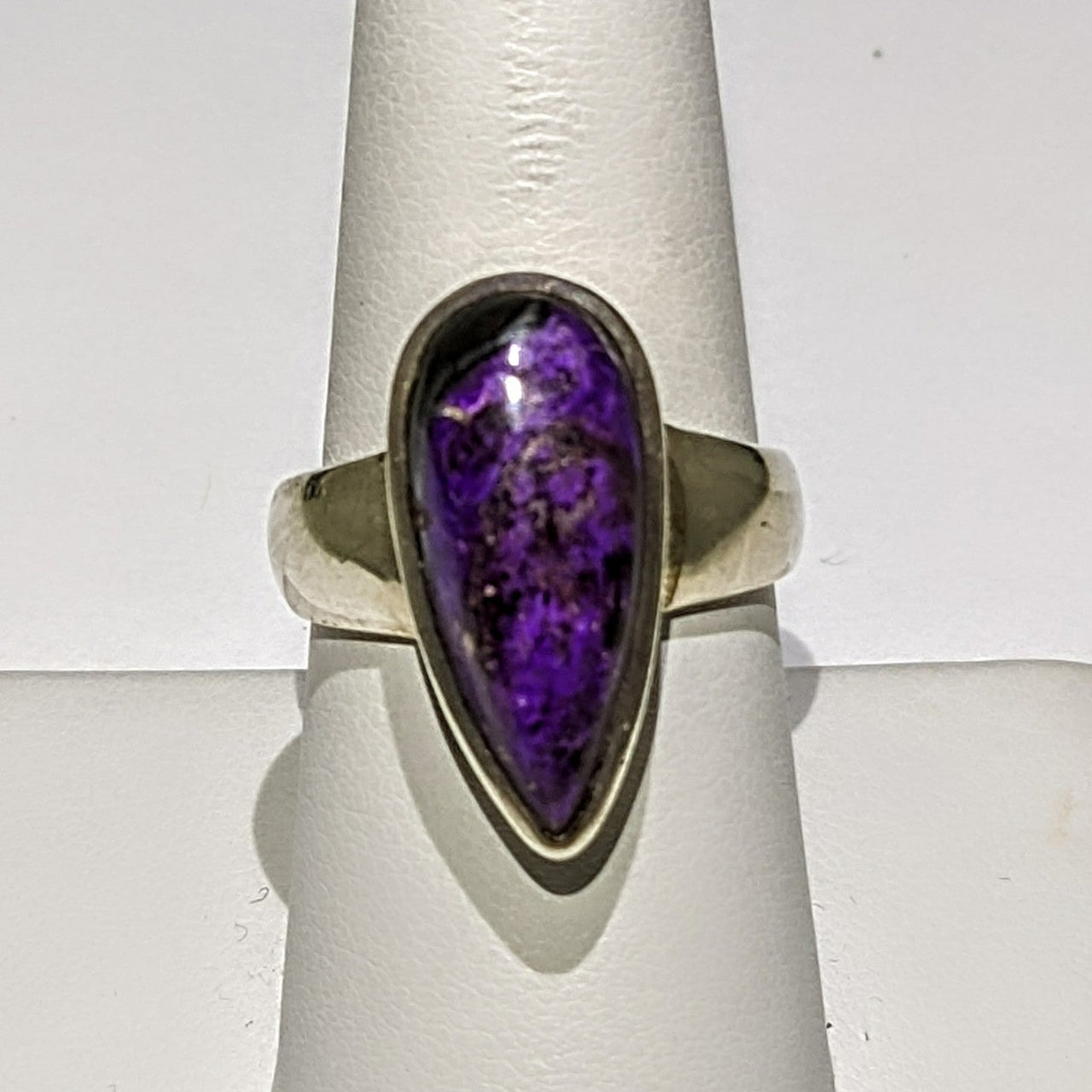 Sugilite Ring #J803 with Purple Stone in Center