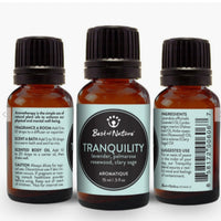 Thumbnail for Tranquility Essential Oil Blend for Dogs by Best of Nature – Lavender, Palmarosa, Clary Sage