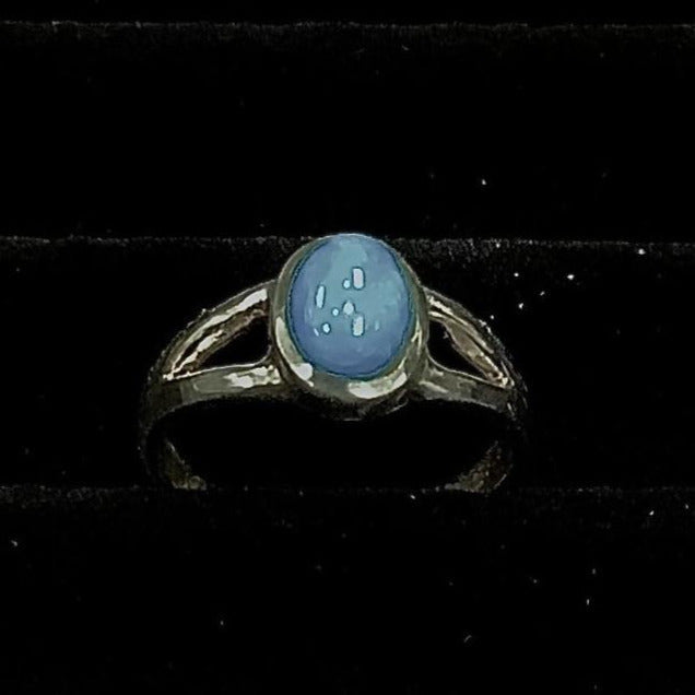 Turquoise Ring Sleep: Beauty Size 10, 4g, with Blue Stone, SKU #SK3026