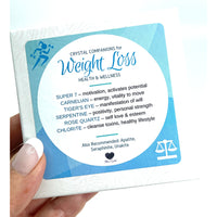 Thumbnail for Weight Loss Crystal Companion Set w Gift Box #SK6983K - $39