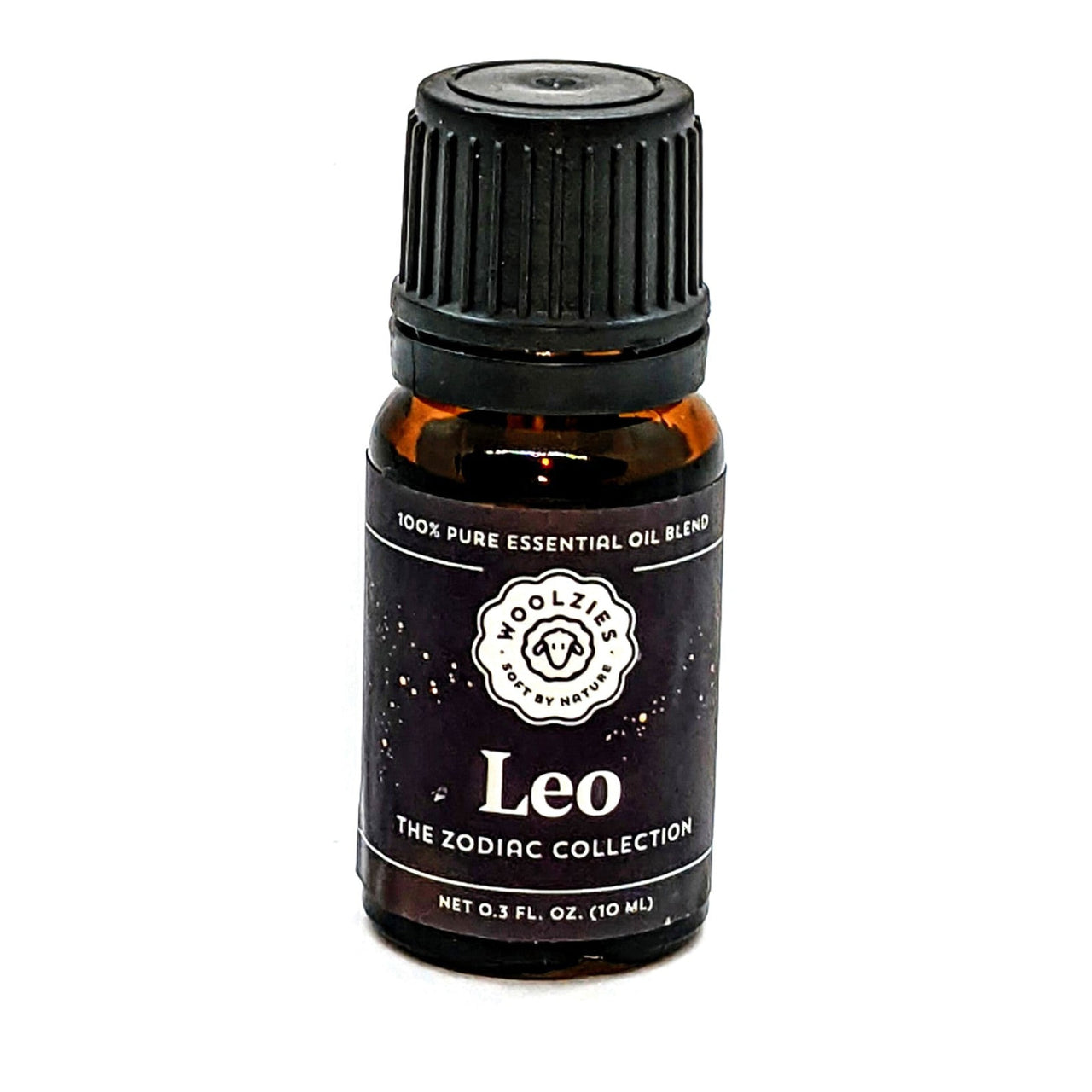 Close up of Leo Zodiac Essential Oil Blend by Woolzies #Q199