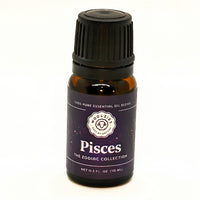 Thumbnail for Close-up of Zodiac Essential Oil Pisces blend bottle by Woolzies on white background